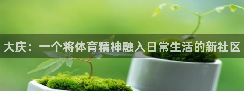 熊猫体育直播nba：大庆：一个将体育精神融入日常生活的新社区